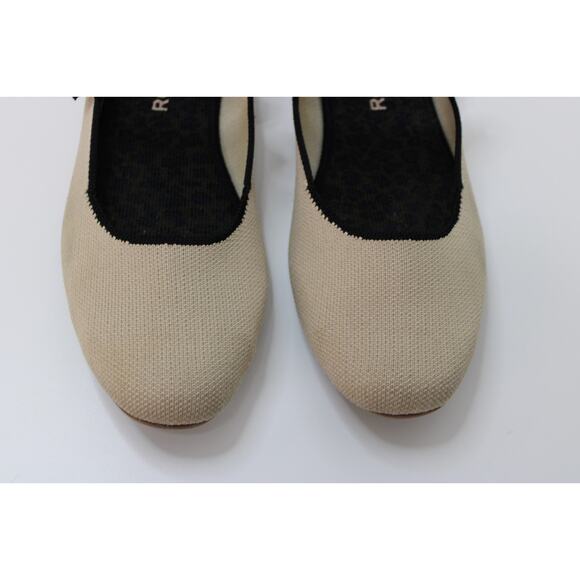 ROTHY'S Women's Mary Jane Tan Flats Shoe Size 10 - Picture 4 of 9